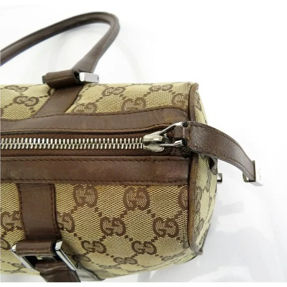 Gucci Beige and Brown Monogram Tote - Picture 8 of 16